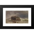 thumbnail image 2 of Joseph Wopfner 18x12 Black Modern Framed Museum Art Print Titled - Heuchiff in the Storm (Approx. 1885-1890), 2 of 5