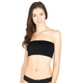 thumbnail image 2 of Women & Juniors One Size Strapless Seamless Stretch Bandeau Tube Bra Top (No Pad), 2 of 4