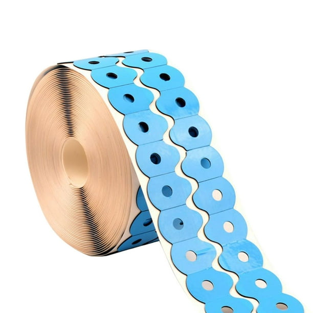 Accesorios para bordes de lentes, almohadillas de bloqueo de lentes para anteojos ópticos, pulido azul, bordes, 20 mm x 30 mm