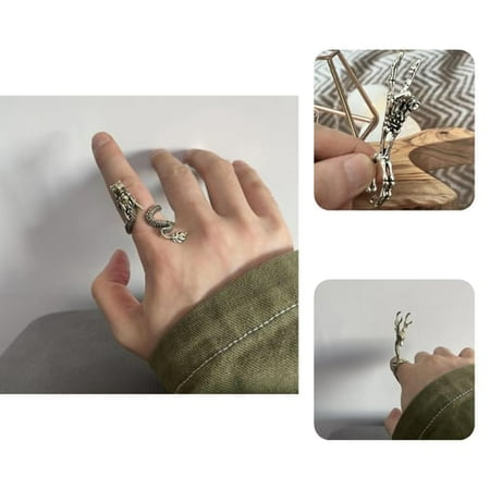 Anello Drago Cinese Luminoso In Titanio E Acciaio 304 – Unisex, Ipoallergenico, Resistente Ai Graffi, Perfetto Come Fedi O Regalo