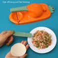 thumbnail image 2 of EQWLJWE Dumpling Maker Press 2in1 Empanada Skin Molds for Dumplings Empanadas, Ravioli Rolling Wrapper Mold Wonton Maker, Multifunctional Tool, 2 of 4