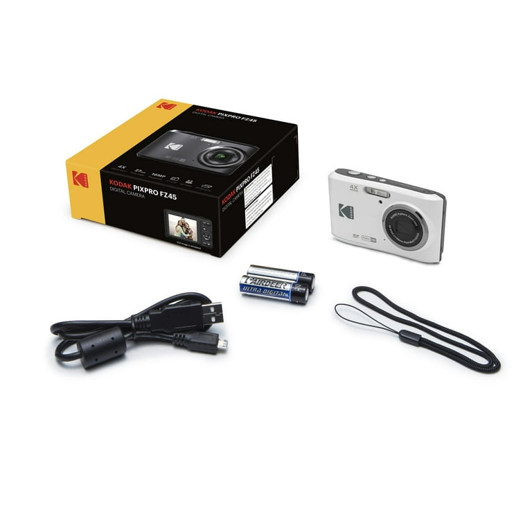 Kodak PIXPRO FZ45 Camera Bundle: 32GB Card, Case, Monopod Kodak PIXPRO FZ45 Camera Bundle: 32GB Card, Case, Monopod
