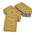 thumbnail image 2 of Inkdotpot Pack Of 100 Real Silver Foil Paper Tags Happy Diwali Favor Hang Tags, 2 of 6