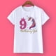 thumbnail image 1 of Camiseta de cumpleaños de unicornio 1-12 Camiseta de cumpleaños Camiseta salvaje Camiseta de fiesta para niñas Ropa con tema de unicornio Regalos para niños Camisetas de moda Camiseta Tan Jianjun unisex, 1 of 2