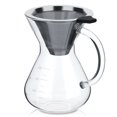 thumbnail image 3 of 400ml Glass Hand Drip Coffee Maker Filter Pot with Scale Non Drip Smooth Easily Grasp Capacity Heat Insulation Protect From Burn Coffee Filter Pot for Office Home, 3 of 8