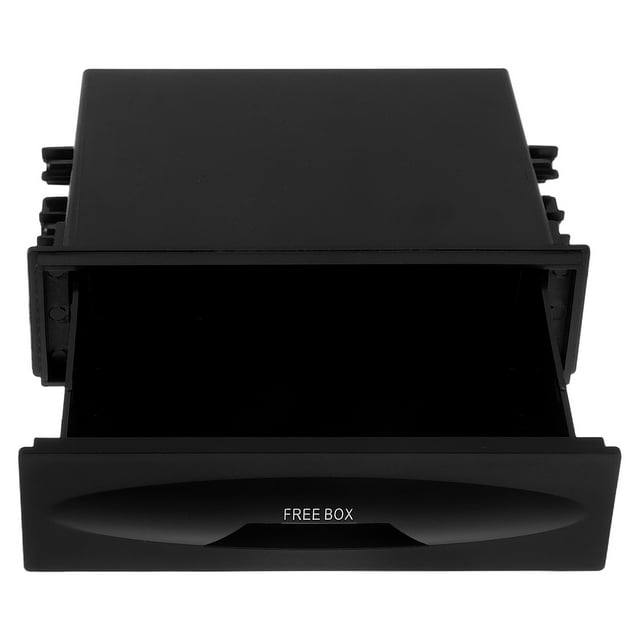 Boîte de Rangement Universelle pour Radio de Voiture, Support de Lecteur Dvd de Voiture, Accessoire de Voiture, Boîte de Rangement pour Cd