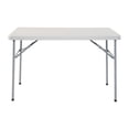 thumbnail image 3 of Table Pliante Polyvalente de 4 Pieds en Résine, Résine Gris Pâle, 3 of 4