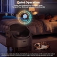 thumbnail image 6 of Automatic Cat Litter Box – Self-Cleaning Litter Box with Open-Top Design, 15-Layer Safety Protection, Smart App Control, Adjustable Entry, Odor Control for Multiple Cats, 6 of 9