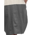 thumbnail image 5 of J. METHOD Women's Short Sleeve Color Block Casual Tunic Dress with Pockets NEWDR100 Mid Gray M, 5 of 5