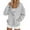 Grey, variant on GJSYRH Womens Athletic Hoodie Women's Zip Front Hooded Jacket Soft Warm Winter Cozy Pullover Sweatshirt for Everyday Casual Wear