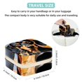 thumbnail image 5 of Sausage Whole Square Portable Jewelry Box Organizer for Rings, Earrings, Necklaces, Bracelets - Travel Must-Have for Girls and Women, 5 of 6