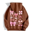 thumbnail image 5 of TINZ Chandail à Capuche Décontracté à Manches Longues avec Poche Zippée et Cordon de Serrage pour Femmes, Chandails en Molleton et Chandails à Capuchon d'Automne pour Femmes, Chandails à Capuchon Fins pour Femmes, 5 of 5