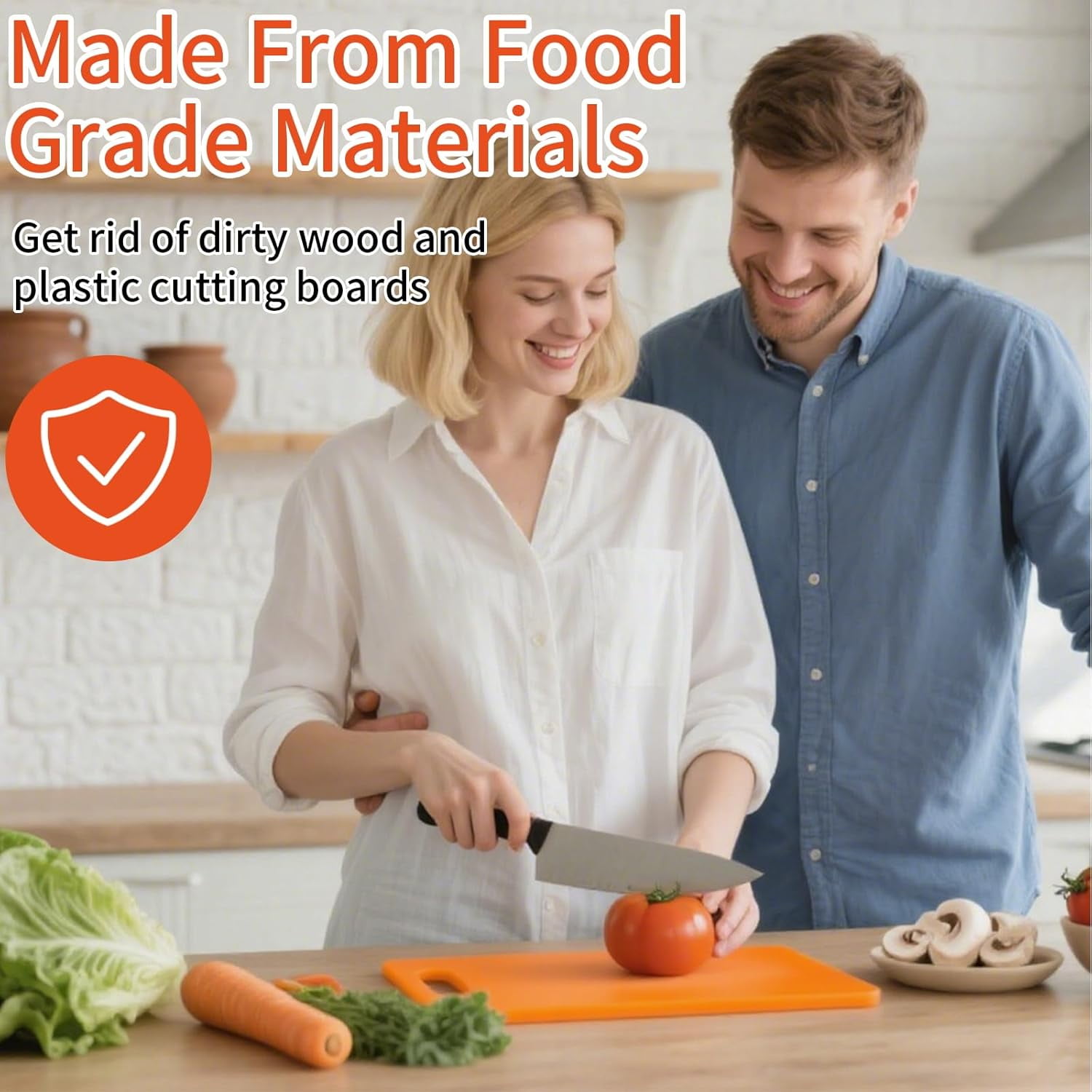 MKEUDQ-Silicone Cutting Boards for Kitchen 11.8''x 8.6'', BPA Free Flexible Cutting Board Cutting Mat for Meat, Vegetables and Fruit, Cutting Boards for Kitchen Dishwasher Safe