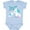 AE-Light Blue, variant on Inktastic My Great Aunt Loves Me-cute Elephants Boys or Girls Baby Bodysuit