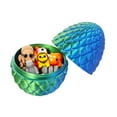 thumbnail image 3 of 20PC 3D Printed Animal Figurines Set with 4.9 Inches Dragon Egg Articulated Flexible and Exquisitely, 3 of 6