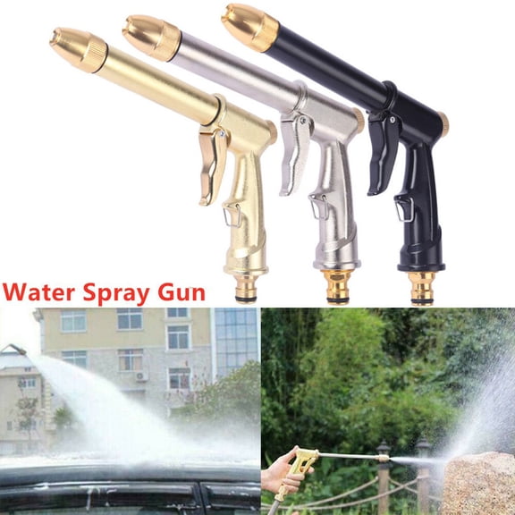 XGFHYJEH High Pressure Hose Nozzle, Water Hose Nozzle, Garden Hose Nozzle, Hose Nozzle Sprayer, heavy Duty Metal Water Hose Nozzle for Outside Garden Lawn & Washing Cars