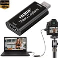 thumbnail image 1 of Capture Stunning 1080p Video High Quality USB HDMI Capture Device HDMI Video Capture Card - Capture And Stream Live Media, Video Conferences, Games Compatible With Mac, PC And More, 1 of 4