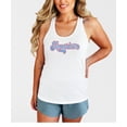 thumbnail image 3 of Cute Retro America Tank Top for Women & Teens Vintage 4th of July Tee White Tank Top Small, 3 of 4