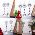 thumbnail image 1 of Manualidades de jardinería Colgante de ángel de metal Bola de iluminación Colgante Árbol de Navidad Accesorios de animales de dibujos animados Colgante de cristal, 1 of 5