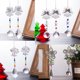 thumbnail image 1 of Manualidades de jardinería Colgante de ángel de metal Bola de iluminación Colgante Árbol de Navidad Accesorios de animales de dibujos animados Colgante de cristal, 1 of 5