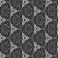 thumbnail image 1 of Ahgly Company Machine Washable Indoor Square Transitional Charcoal Black Area Rugs, 4' Square, 1 of 7