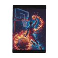 thumbnail image 3 of Chririnla Basketball Dunk Toddler Wallet with Elastic Polyester, Large Capacity Foldable Money Bag for Outdoor Sports, 3 of 7