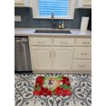 thumbnail image 3 of Carolines Treasures CK1343RUG Cane Corso Poinsettas Machine Washable Memory Foam Mat, 3 of 4