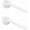 2, variant on 1 Teaspoon 5 mL Plastic Long Handle, Kitchen Tools Measure, Scoop for MeasuringProtein, Coffee, , Spices, Grains, and Other Dry Goods (1Teaspoon, 5 mL)