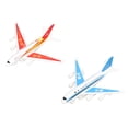 thumbnail image 3 of Modelo de avión, 1:60 2 piezas de aleación de avión, modelo de avión de pasajeros, modelo de avión, juguete, apariencia llamativa, 3 of 9