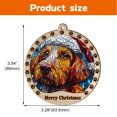 thumbnail image 2 of Spinone Italiano Christmas Dog Ornament, Spinone Italiano Dog Christmas Decor, Spinone Italiano Dog Suncatcher Gift, Xmas Decorations, Dog Gifts, 2 of 4