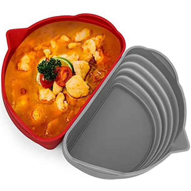 Slow Cooker Divider Liner Fit 6 QT Crock Pots, Reusable & Leakproof