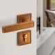 thumbnail image 2 of Cerradura de Puerta de Estilo , Manija de Madera, Interior Silencioso, para el Hogar, Dormitorio, Estilo Retro B, 2 of 6