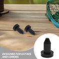 thumbnail image 3 of SOPOTUTU 8Pcs Universal Kayak Drain Plug Set Black Rubber Scupper Plugs for Effective Water Sealing, 3 of 8
