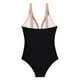 thumbnail image 4 of Traje de baño de verano para mujer, de color liso, con cojín en el pecho y sin soporte de acero, sin espalda, con tirantes, de nailon., 4 of 6