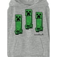 thumbnail image 2 of Minecraft Kids Graphic Fleece Hoodie, Having a Blast, Sizes 4-18, 2 of 5