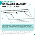 thumbnail image 6 of AECOJOY 16' x 10' Manual Retractable Patio Awning,Outdoor Awning Retractable Sunshade Shelter-Beige, 6 of 6