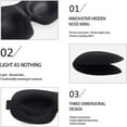 thumbnail image 2 of Sleep Mask Adjustable 3D Soft Eye Sleeping Mask for Travel, Spa, Naps, Airplane, Meditation, Eyeshade Masks for Kids Women Men, Travel Sleeping Blindfold Eye Cover, 2 of 3