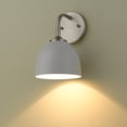 thumbnail image 3 of Yep by Golden Lighting Zoey 3-light Vanity in Chrome and Matte White shade, 3 of 7