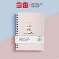 thumbnail image 2 of MINISO Livre à Spirale, Bloc-Notes Journal, Rose, 80 Feuilles, 2 of 6