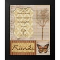 thumbnail image 2 of Greene, Taylor 15x18 Black Modern Framed Museum Art Print Titled - FRIENDS ARE THE BEST, 2 of 5