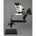 thumbnail image 3 of AmScope 3.5X-45X Articulating Trinocular Zoom Microscope with Ring Light New, 3 of 4