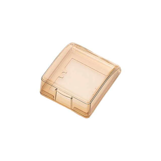 Weatherproof Outlet Cover 1 Gang Outlet Cover Boxes for Bathroom Pool Kitchen Clear Champagne