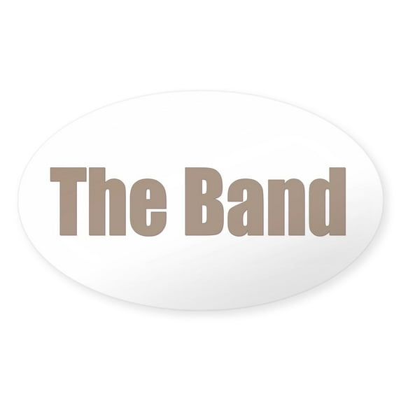 CafePress - The Band Oval Sticker - Sticker (Oval)