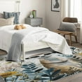 thumbnail image 4 of Meerkat Rugs for Bedroom - 4x5 Rug, Cute Animal Botanical Soft Non Skid Machine Washable Rugs, Kids Floral Cozy Low Pile Large Carpet for Living Room Dining Room College Dorm, 4 of 7