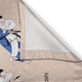 thumbnail image 3 of Ambesonne Asian Art Kitchen Curtains, Eastern Sport Japanese, 55"x39", Black Blush Blue, 3 of 3