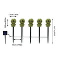 thumbnail image 3 of Halloween Path Lights 5 Piece Light String Outdoor Halloween Decoration Cute Light Path Lights For Garden, 3 of 6