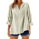 thumbnail image 1 of Vestidos Casuales Para Mujer, Blusas De Mujer De Moda Camisetas sueltas de verano con cuello redondo y manga corta para mujer, 1 of 6