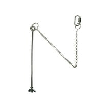 SPOORYYO Stainless Steel Hanging Chicken Feeder - Vegetable Skewer for Poultry, Durable and Easy to Use with Chain and Hook