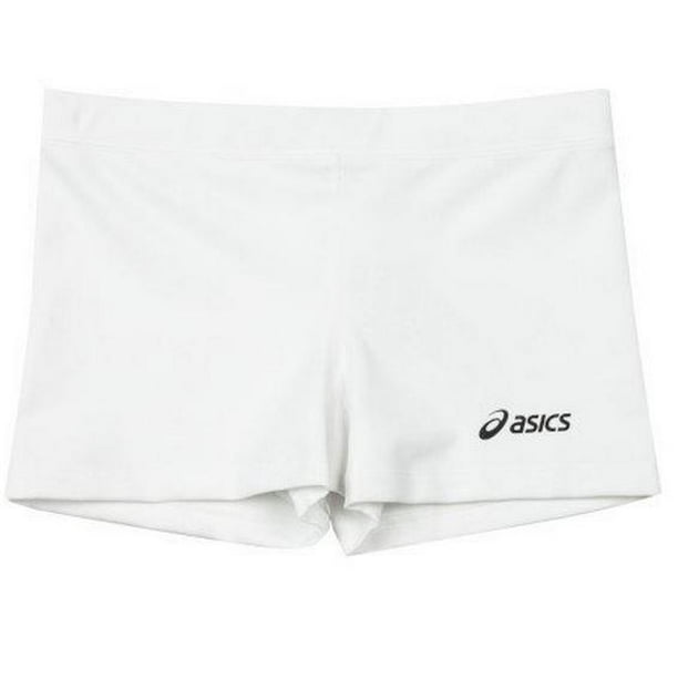 ASICS Asics Low Cut Women's Athletic Spandex Shorts, White Walmart