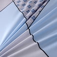 thumbnail image 4 of Linnome Flat Sheet Comfortable Bed Sheet with Grid Patterns Mattress Protective Cover Easy Clean for Double or Twin Bed Multicolor#17, 4 of 7